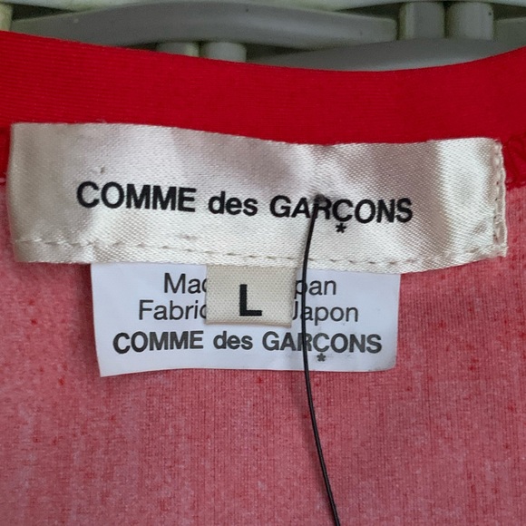 Comme Des Garçon Signature Eyeprint Bodysuit L Top Shirt - Picture 9 of 15